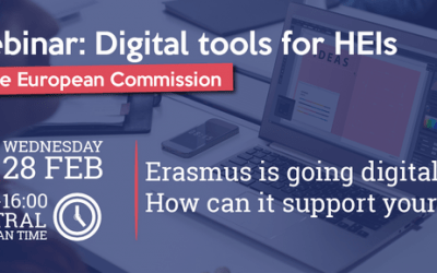 Participate in the webinar: digital tools for HEIs