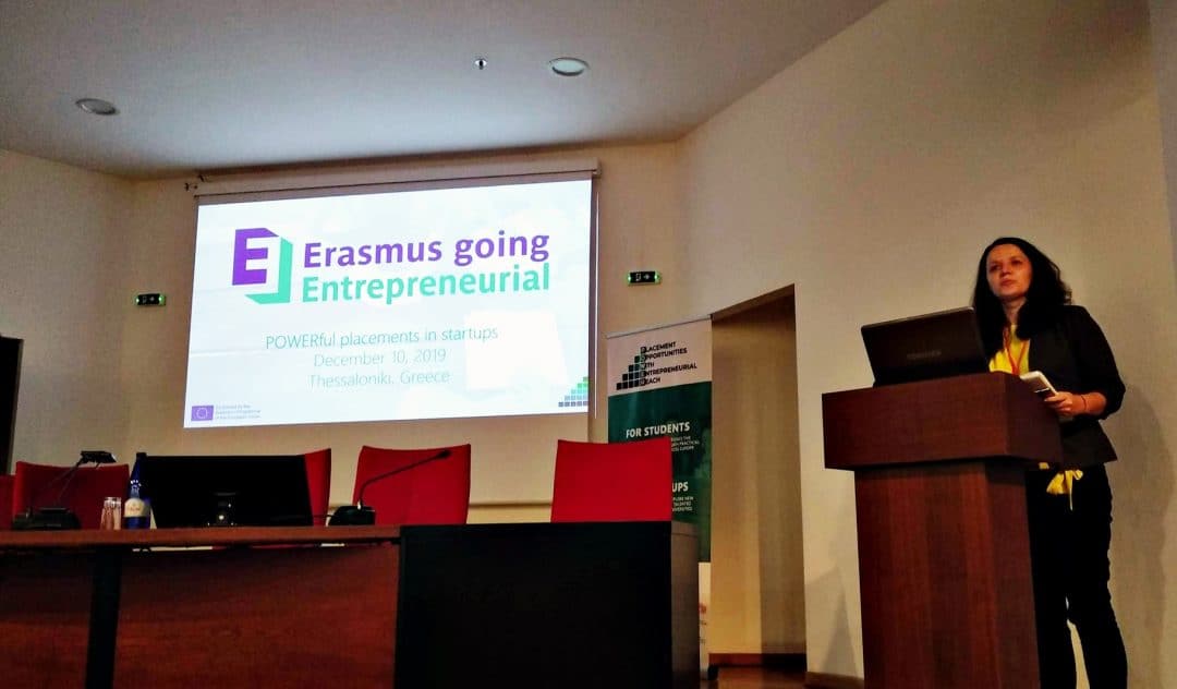 The 1st Erasmus Going Entrepreneurial event took place in Greece