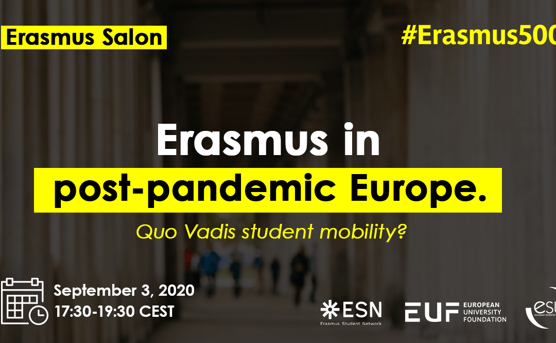 Erasmus Salon: Erasmus in post-pandemic Europe