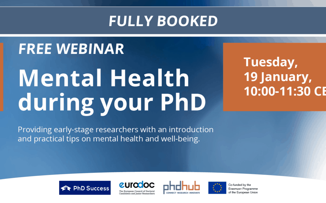 Mental Health during your PhD I Webinar