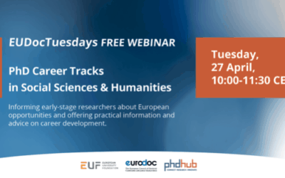 European Doctoral Tuesdays | PhD Career Tracks in Social Sciences & Humanities