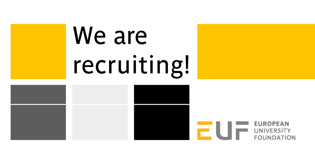 The EUF is currently hiring