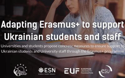 Adapting Erasmus+ to support Ukrainian students and staff