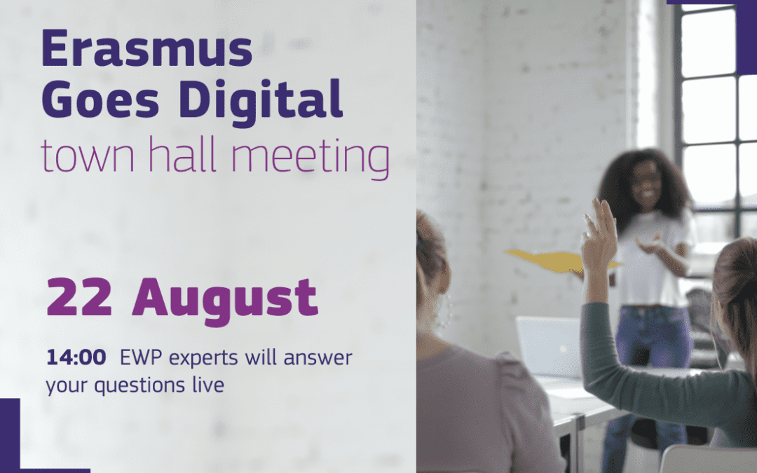 Registration open: EWP Town Hall meeting on August 22nd