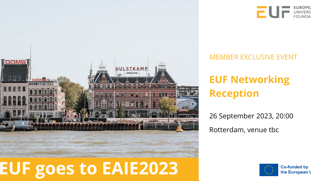 EUF Networking Reception at the EAIE2023
