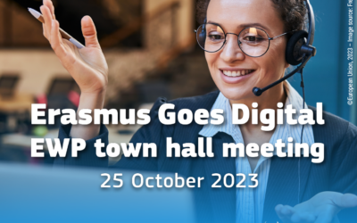 Erasmus Goes Digital – EWP town hall meeting