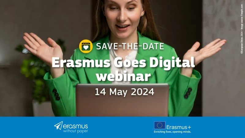 Erasmus Goes Digital Webinar on May 14th