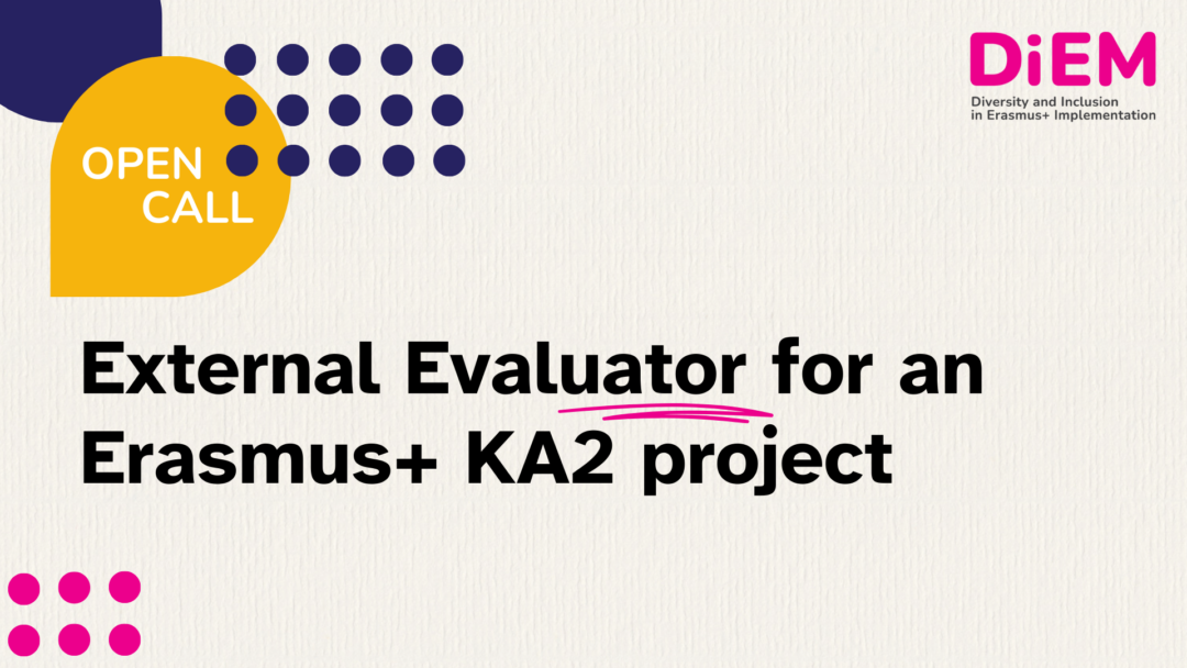 External Evaluator Wanted