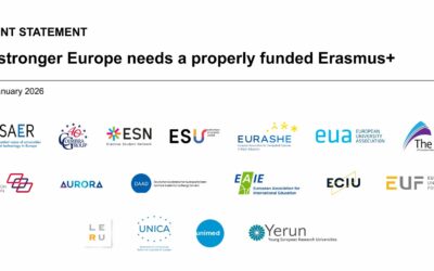 Joint Statement: A stronger Europe needs a properly funded Erasmus+