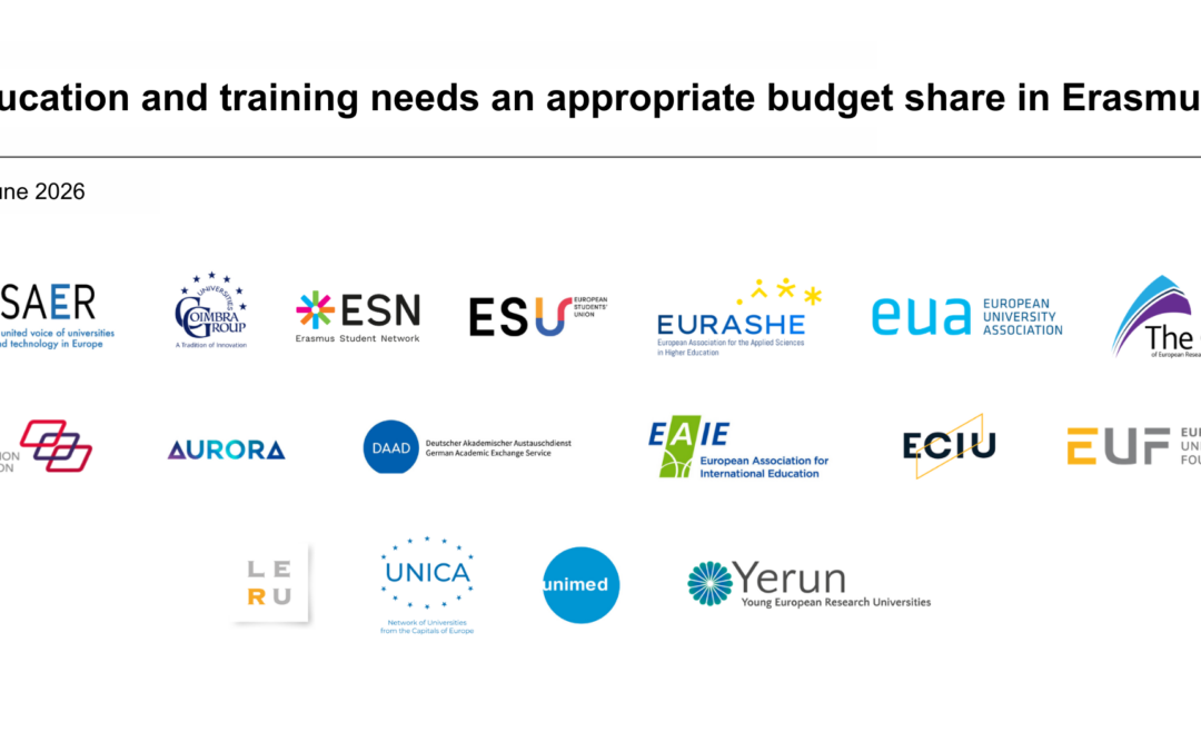 EUF Joins Call for a Stronger Erasmus+ Programme Beyond 2028