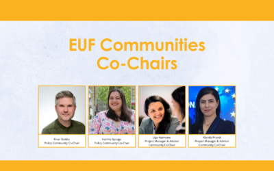 EUF Communities Welcome Their First-Ever Co-Chairs