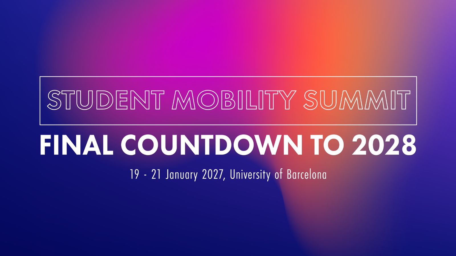 SMS Countdown to 2028 SMS Countdown to 2028