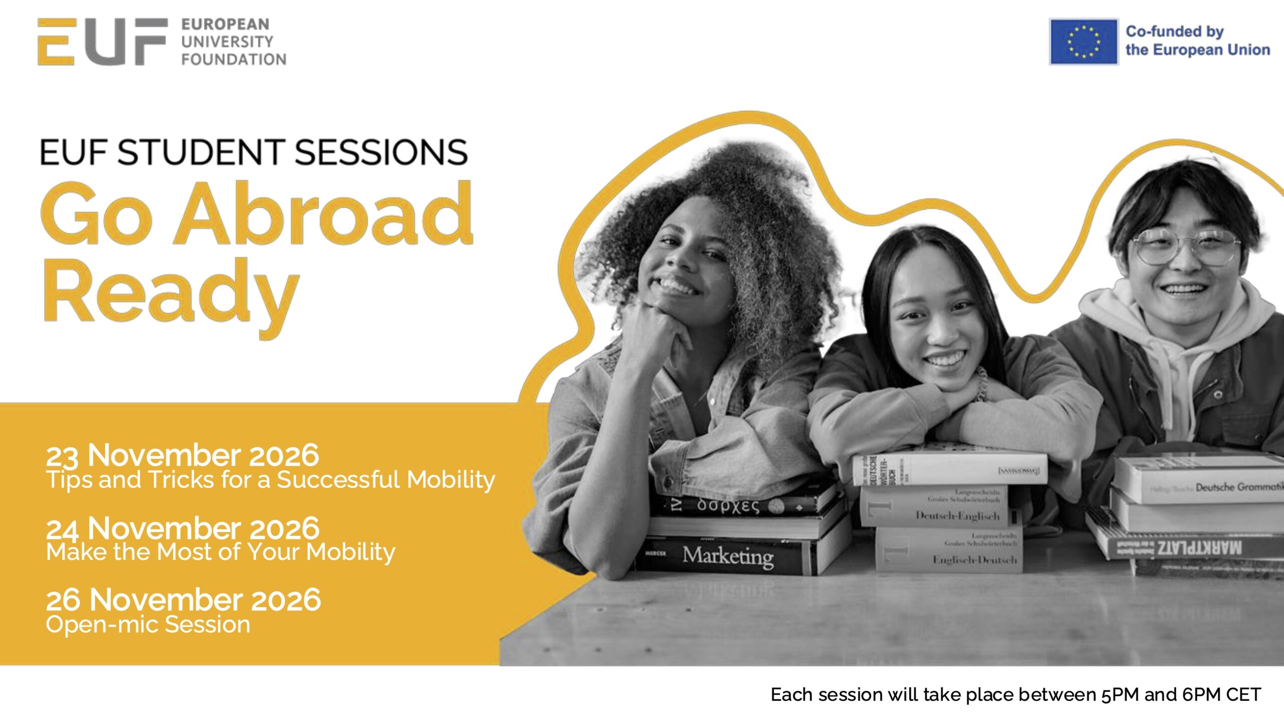 EUF Students session banner November EUF Students session banner November