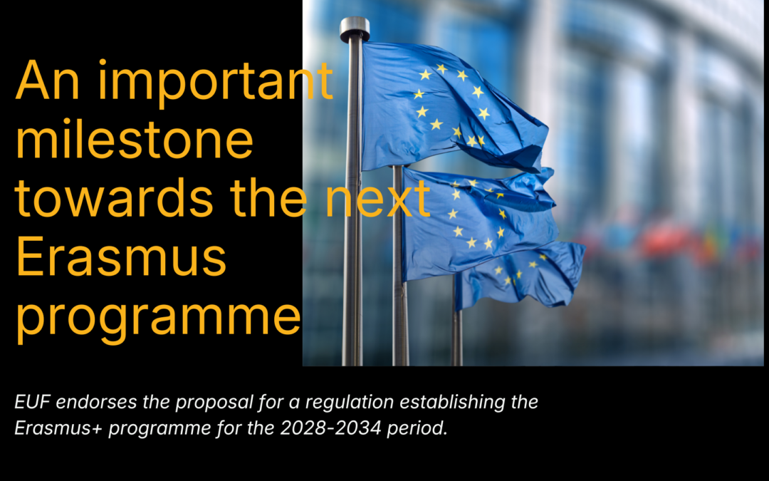 An Important Milestone Towards the Next Erasmus Programme
