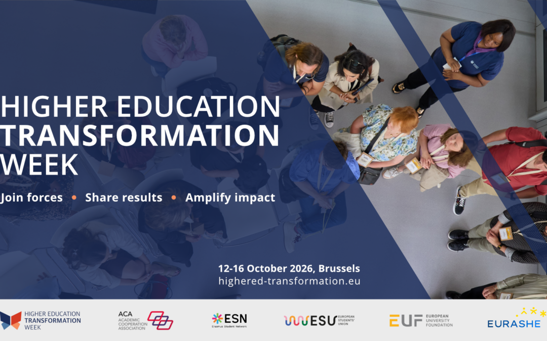 Full house at the first edition of the Higher Education Transformation Week!